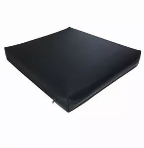 1 ROLLSTUHLKISSEN SITZKISSEN ANTIDEKUBITUS KISSEN ROLLSTUHL 45X40X5cm Kunstleder - Bild 1 von 3