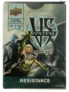 Upper Deck Vs System 2PCG Children Of The Atom Resistance Marvel Limited New - Picture 1 of 2