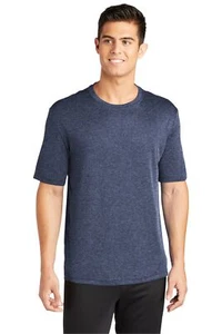 Sport-Tek ST350 Men's Polyester Short Sleeve Dri Fit PosiCharge Workout T-Shirt - Picture 1 of 33