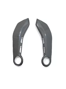 FIANCHETTI SOTTO SERBATOIO CARBONIO 100% LUCIDO COPRI TELAIO DUCATI MONSTER 937 - Foto 1 di 4