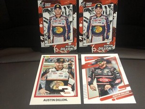 2022 Donruss Race Kings Austin Dillon (2) #24 & Retro#141 +Base #59