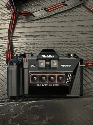 CÁMARA FOTOGRÁFICA NISHIKA N8000 3D 35MM PARA PIEZAS LEER POR FAVOR  Foto 1 de 4