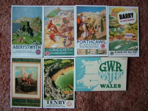 Juego de 6 postales DALKEITH R73 - G.W.R. PÓSTERS DE GALES. Como nuevo. - Imagen 1 de 1