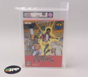 Sengoku Denshou SNK Neo Geo 1991 Japan Import Carton Box VGA Graded 85 NM+ - Picture 1 of 8