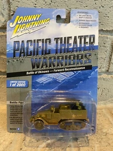 Johnny Lightning Pacific Theater Warriors Battle of Okinawa M16 Half-Track - Picture 1 of 8