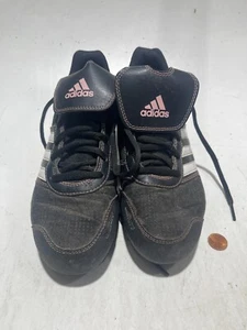 Botines de softbol Adidas adiTUFF para mujer rosa negro blanco talla 7,5 de EE. UU. - Imagen 1 de 6