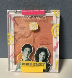 Wet n Wild SAVED BY THE BELL Glow Face Duo Nerd Alert Screech & Lisa SEALED - Picture 1 of 2