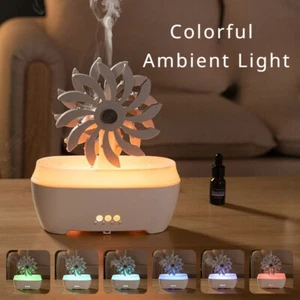 Windmill Aromatherapy Diffuser Color Light Raindrop Essential Aroma Humidifier - Picture 1 of 20
