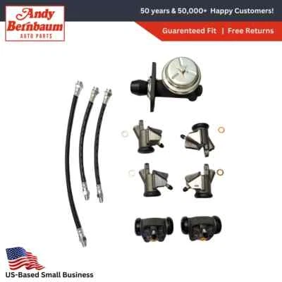 For 1957-1958 Plymouth Dodge Rear / Front Hydraulic Brake Rebuild Kit - Image 1 of 4
