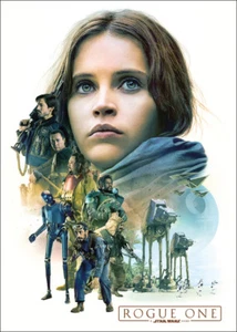 ROGUE ONE A STAR WARS STORY - Promo Card #9 - Jyn Erso Rebels - Picture 1 of 2