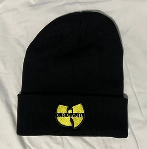 Wu tang CREAM Beanie - cash rules everything around me - method man raekwon 90s - Picture 1 of 3