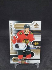 2022-23 SP GAME USED HOCKEY#200 AUTHENTIC ROOKIES FILIP ROOS AUTO PATCH 14/25