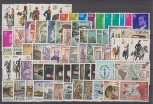 SPAIN - ESPAÑA - YEAR 1977 COMPLETE YEAR SET WITH THE STAMPS MNH - Picture 1 of 1