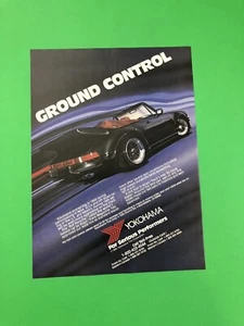 1984 PORSCHE 911 TURBO VINTAGE ORIGINAL PRINT AD ADVERTISEMENT YOKOHAMA - Picture 1 of 1