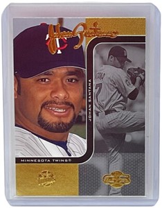 Johan Santana 2006 Topps Co-Signers Baseball Card Minnesota Twins #40