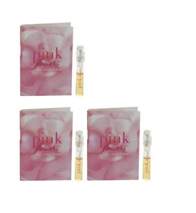 PinkFlowers by JoanRivers for Women ComboPack: Vial EDPSpray 0.15oz(3x0.05oz)NEW - Bild 1 von 1
