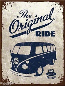 Nostalgic Art VW BULLI SINCE 1950 ON TOUR RETRO ORIGINAL RIDE LIZENSIERT * - Bild 1 von 3