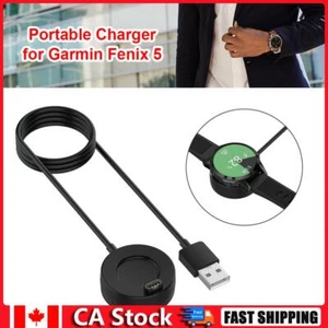 Dock Charger USB Charging Cable Cord Station for Garmin Fenix 5 Forerunner 158 - Photo 1 sur 12