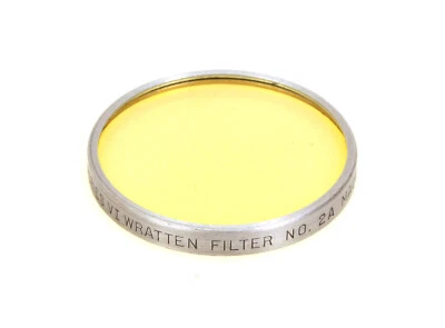 Kodak Series VI Wratten No. 2A Drop-In Yellow Lens Filter. - Image 1 of 2