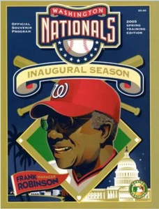2005 WASHINGTON NATIONALS SPRING TRAINING YEARBOOK MLB PROGRAM WORLD SERIES - Picture 1 of 1