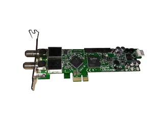 DIGITAL DEVICES CINE S2 TWIN TUNER LOW-PROFILE TV-KARTE PCIe #5771 - Photo 1/1