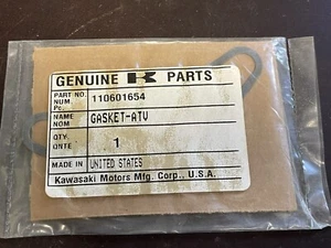 KAWASAKI OEM NOS 11060-1654 GASKET, OIL LINE CAP - Picture 1 of 2
