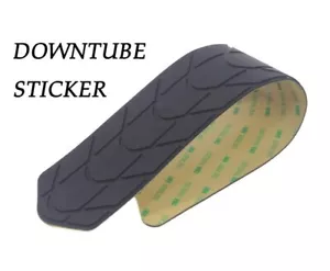 MTB Bike Downtube Protection Protector Bicycle Frame Protective Sticker Silicone - Picture 1 of 14