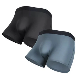 3x Mens Anti Chafing Underwear Trunks Comfort Boxer Briefs Comfort Shorts Trunks - Picture 1 of 70