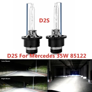 AU D2S For Mercedes 55W OEM 85122 6000K/White Headlights Xenon HID Bulbs 2X NEW - Picture 1 of 8