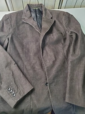 Abrigo Deportivo Eddie Bauer Hombre Pana Marrón 3 Botones Ventilación Única Completamente Forrado L Foto 1 de 4