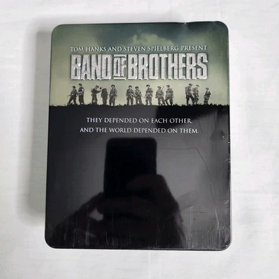 Band of Brothers Blu-Ray оловянная коробка полный комплект из 6 дисков DVD Стивен Спилберг - Изображение 1 из 4