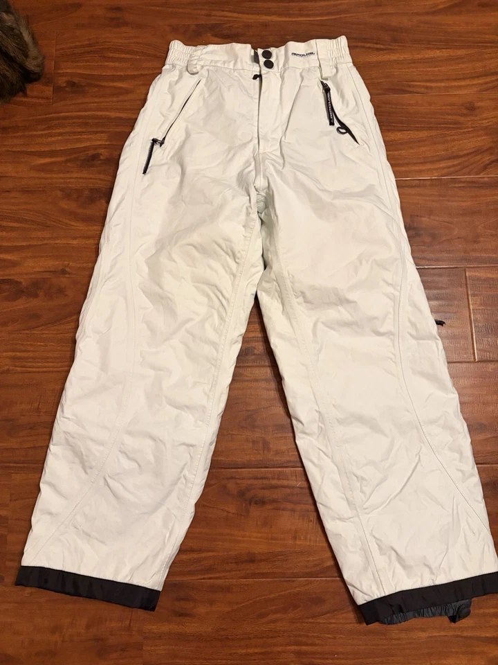 Rip Curl Mountainwear Schneehose Größe 14 Jahre Farbe weiß - Bild 1 von 4