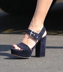 Gianvito Rossi Gina Platform Sandals Black Suede Size Euro 37.5 - Picture 1 of 10