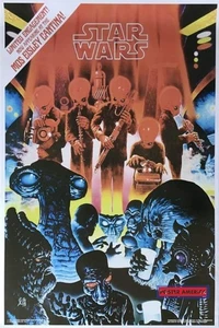 Star Wars Mos Eisly Cantina Out Of Print Reproduction Poster 24 x 36 - Picture 1 of 1
