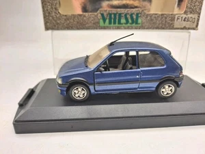 1/43 VITESSE 027 PEUGEOT 106 XSI 1992 VEHICULE MINIATURE - Foto 1 di 7