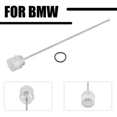 Enchufe de varilla de medición de aceite de aluminio cromado para BMW R45 R65 R80 R80RT R80ST R100 R100GS Foto 1 de 4