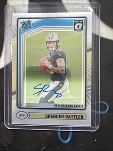 Donruss Optic 2024 - Spencer Rattler clasificación novato en tarjeta automática/325 #289 Saints - Imagen 1 de 2