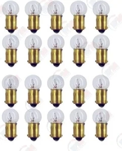 20x 57 Light Bulb Miniature Gauge Cluster Instrument Panel 12v G-4.5 BA9S GE Lot - Picture 1 of 1