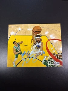 Klay Thompson signed Golden State Warriors 8x10 Foto Autogramm NBA Beckett Coa - Bild 1 von 7
