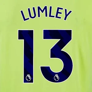 2024 2025 OFFIZIELLES SOUTHAMPTON LUMLEY 13 BLAU AUSWÄRTS SPIELERGRÖSSE NAME SET - Bild 1 von 1