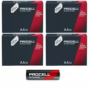 40 x Duracell Procell Intense Batterien Mignon AA / LR06 PX1500 Alkaline 1,5V - Bild 1 von 4