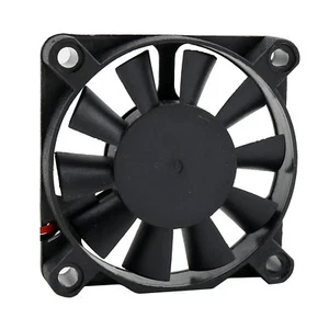 PC-Lüfter 50mm 3-Draht 12V mit Tachometriesensor Sleeve Bearing schwarz 50x50x10mm - Bild 1 von 1