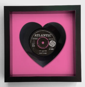 Sonny and Cher - I Got You Babe - Original Framed Vinyl Record Art 1965 - Picture 1 of 1