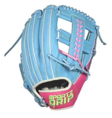 全新 Sportz Drip 棉糖果 12 英寸 棒球手套 右手投掷器 — 第 1/4 张图片