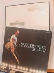 BRUCE SPRINGSTEEN & The E Street Band Live 1975-85 Cassette Box Only - Picture 1 of 3