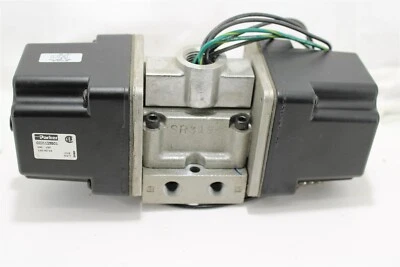 Parker CCJ1125B01 Double Solenoid Valve |1/4" NPT |120 VAC | 4/2 - Imagem 1 de 4