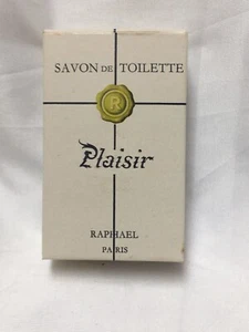 Savon De Toilette Plaisir Raphael Paris Soap New in Package  - Picture 1 of 9