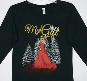T-shirt verde Carrie Underwood My Gift taglia S manica lunga natalizia - Foto 1 di 5