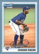 2010 (PADRES) Bowman Prospects Blue #BP39 Edinson Rincon /520