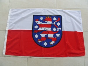 Fahne / Flagge / Hiss Flagge - Thüringen - 89 x 56 cm - Profi-Qualität - Bild 1 von 1